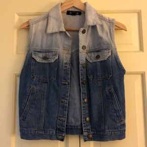 F21 Denim Vest